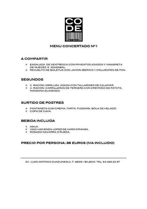 code-bilbao-restaurante-menu