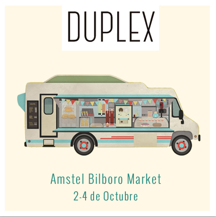 Foodtruck Duplex Amstel Bilboro Market bilbao