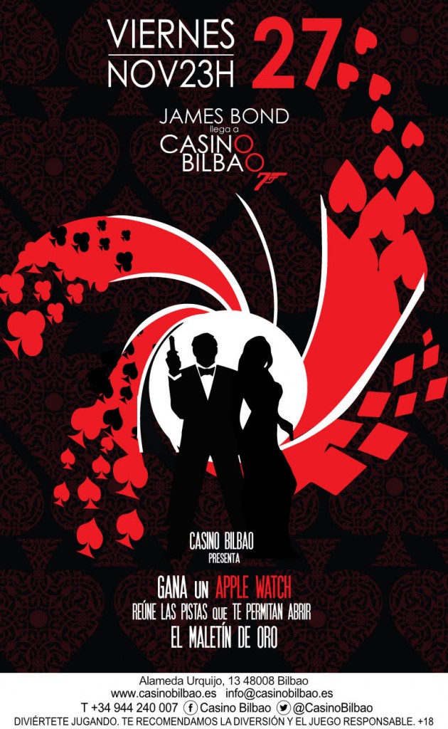 Gran Casino Bilbao James Bond Sorteo