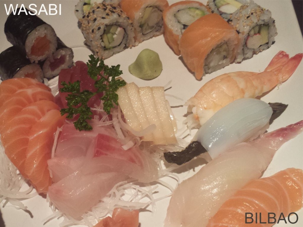 sushi bilbao wasabi restaurantes