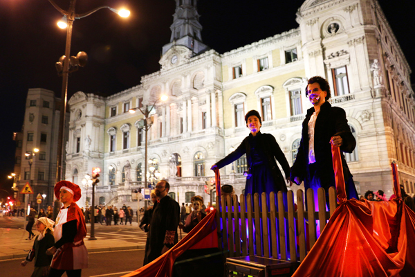 El carnaval de Bilbao comienza con el juicio a Farolín y Zarambolas