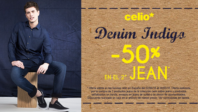 moda hombre ofertas celio bilbao