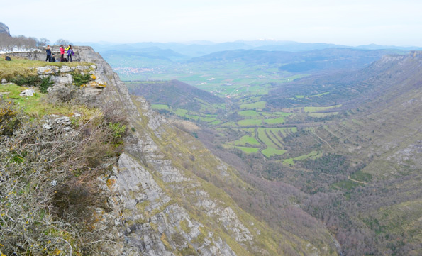 salto nervion mirador excursión-niños