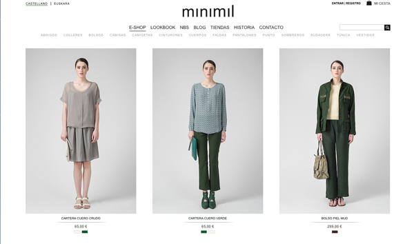 minimil moda mujer bilbao