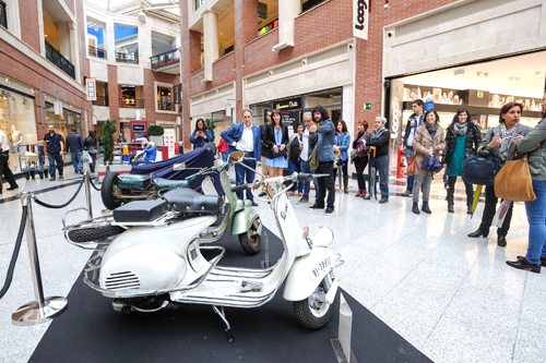 vespa centro comercial zubiarte bilbao exposición