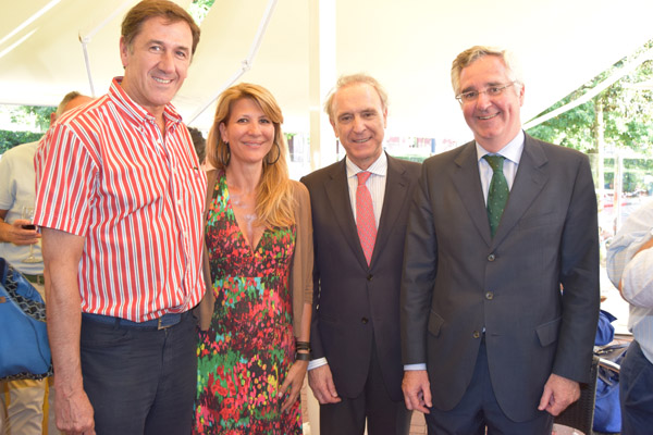 Xabier Jon Davalillo, Eva Maguregui, Ignacio Ence y Luis Eguiluz