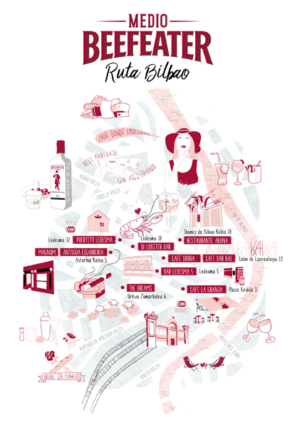 Beefeater Ruta Bilbao Gastronomía