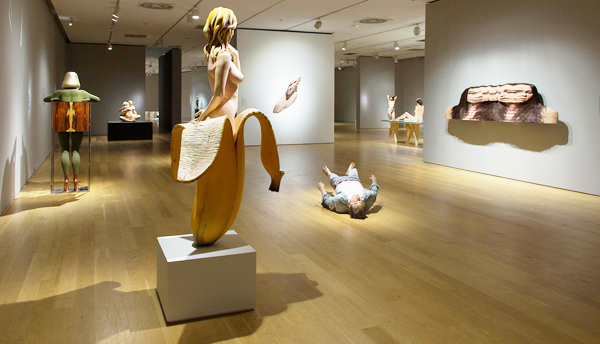 museo bellas artes escultura hiperrealista bilbao