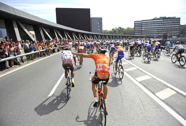 vuelta ciclista bilbao