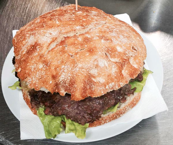 Hamburguesa de Deluxe en Bilbao