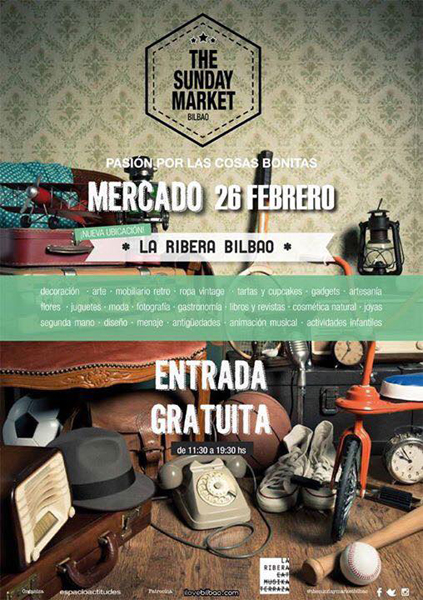 the sunday market mercado bilbao agenda