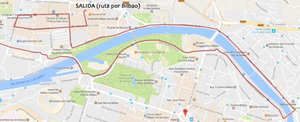 ruta scooters bilbao