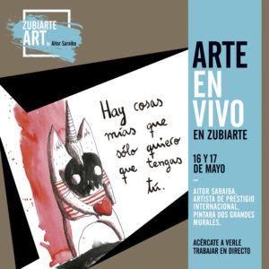 aitor saraiba pinta murales zubiarte